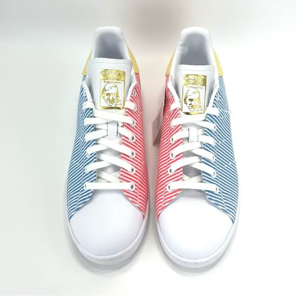 Wn Sneaker Size 11 Adidas Stan Smith Pride Love Unites Special Edition Laced New - Picture 4 of 15